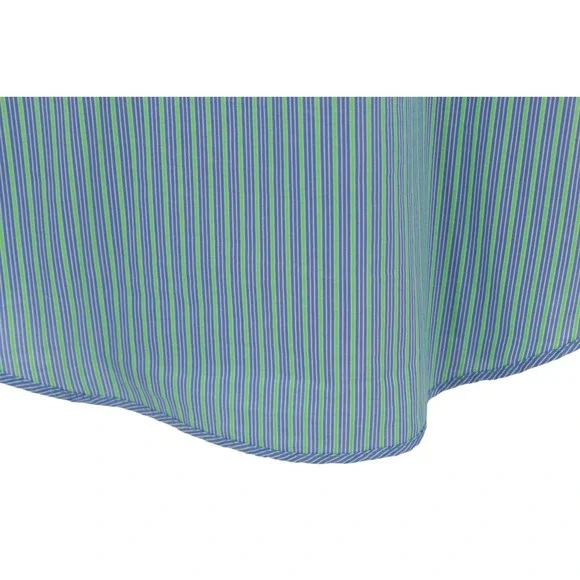 Robert Graham Long Sleeve Shirt Mens Large Tailored Fit Striped Blue Green - Picture 6 of 12